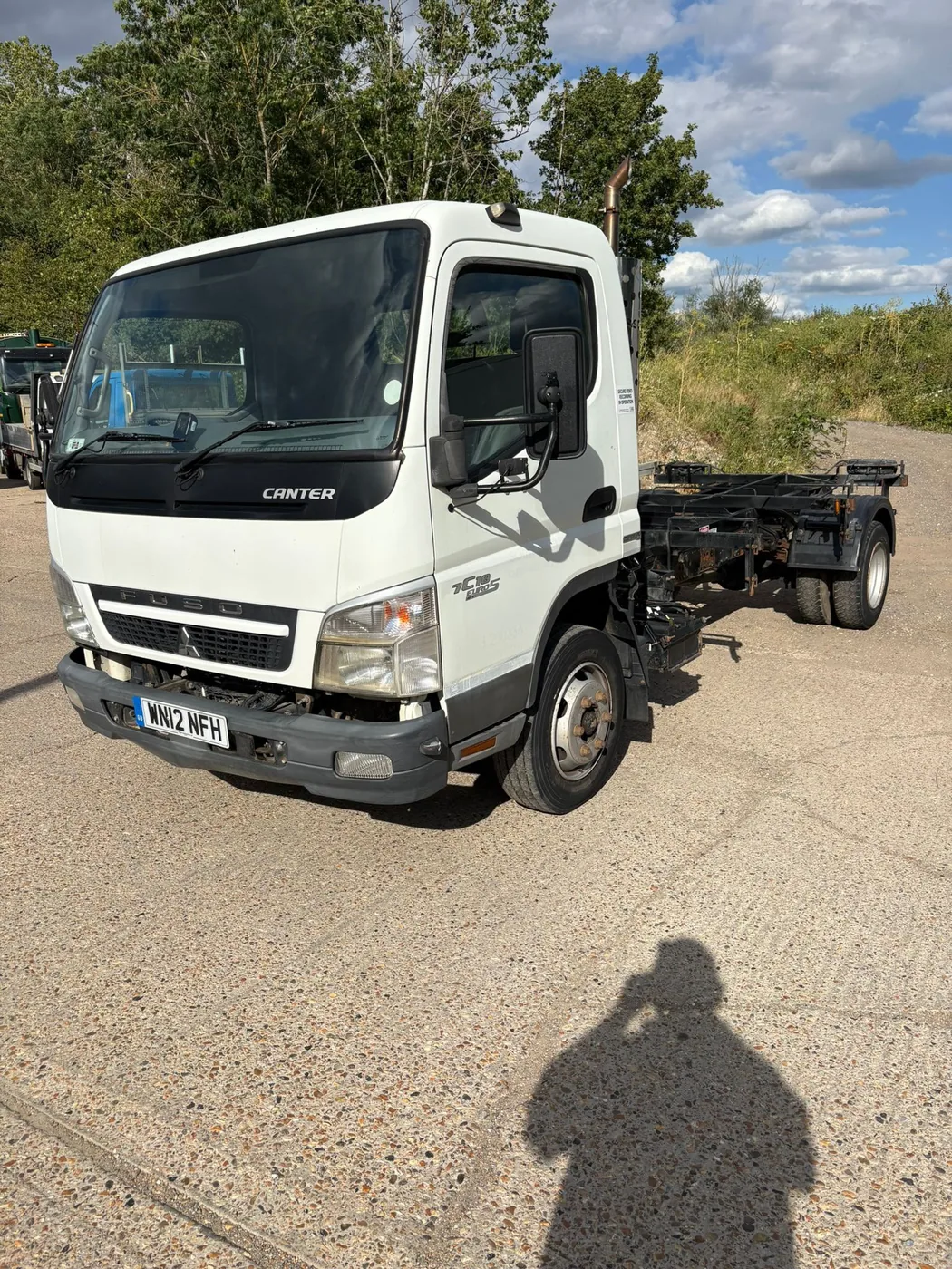 FUSO Canter chassis cab recently purchased by European Commercials
