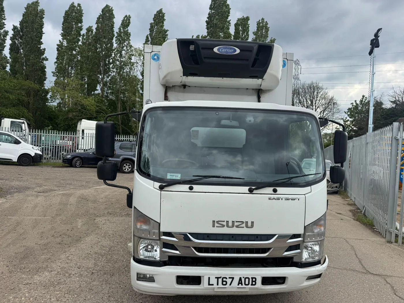 Isuzu refrigerated box truck sourced by European Commercials